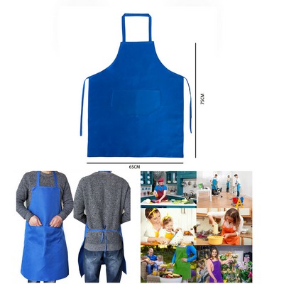 Bib Apron With 2 Roomy Pockets
