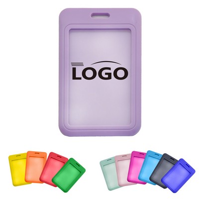 Lanyard Slide ID Card Holder