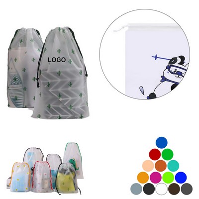 Unicorn - Themed Drawstring Toiletry and Storage Bag