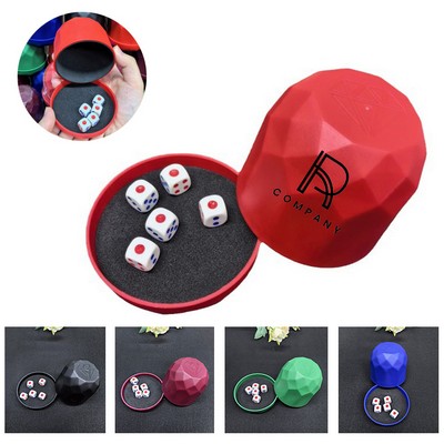 Silent Sieve Cup with Dice