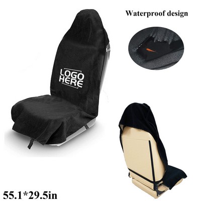Custom Waterproof Sweat Towel Car Seat Cover