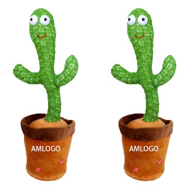 Grooving Cactus Plush Toy