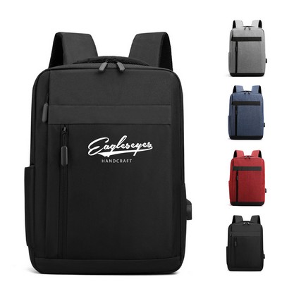 Rectangular Laptop Backpack