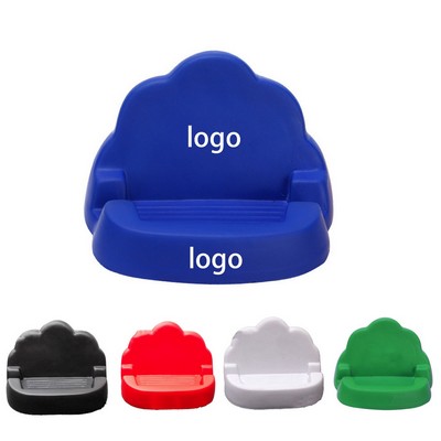Cloud Stress Reliever Ball Foam Cell phone holder