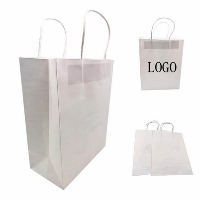 Brown Kraft Paper Tote with Handles