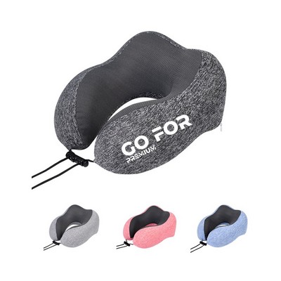 Sweat-Resistant and Washable Pure Memory Foam Neck Pillow