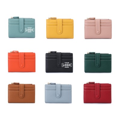 PU Leather Anti-Theft RFID Wallet