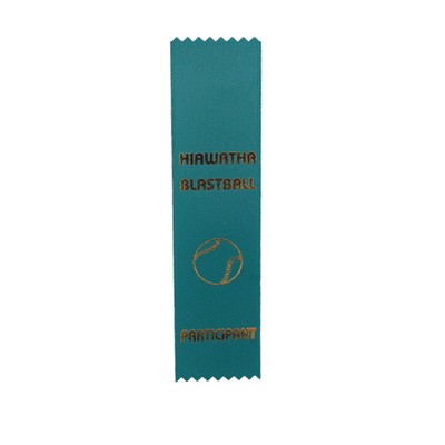 Value Line Pinked Ribbon w/ Stock Logo (2"x8")