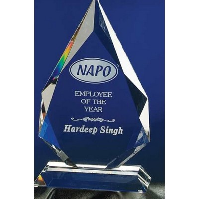 Legend Optic Crystal Award (5¾"x 9")