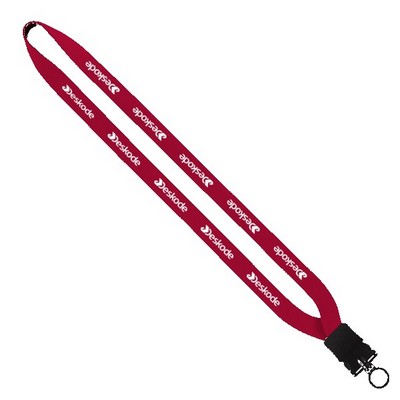 3/4" Neoprene Lanyard with Plastic Snap Buckle Release