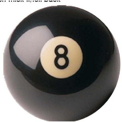 8-Ball Acrylic Coaster w/Felt Back