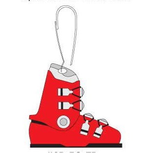 Ski Boot Zipper Pull