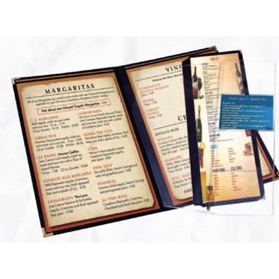 Stock Removable Heat Sealed Add-A-Page (8 1/2"x14")