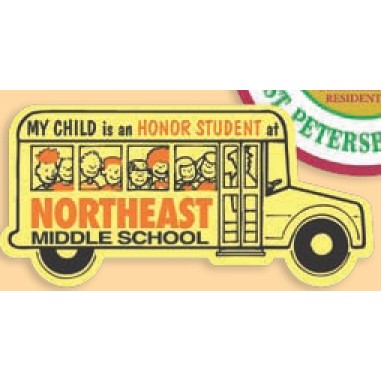 Custom Decal w/Transparent Face Adhesive (42-56 Square Inch)