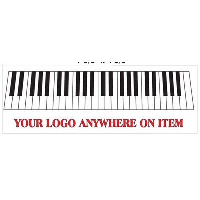 Keyboard Panoramic Metal Photo Magnet (1 5/8"x4 5/8")