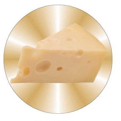 Cheese Photo Hand Mirror (2½" Diameter)