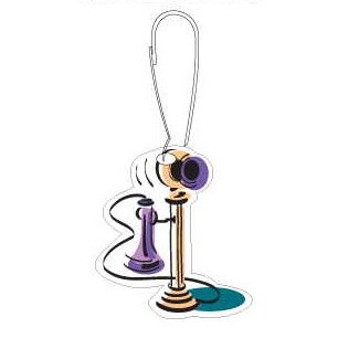 Antique Phone Zipper Pull