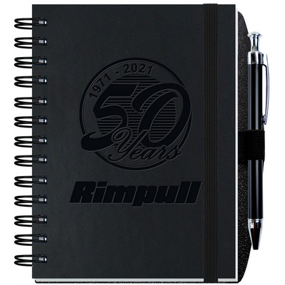 Executive Journals w/100 Sheets & Pen (5"x 7")