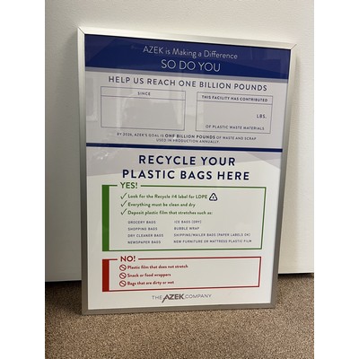 Aluminum Framed Dry Erase Board (36"x48")