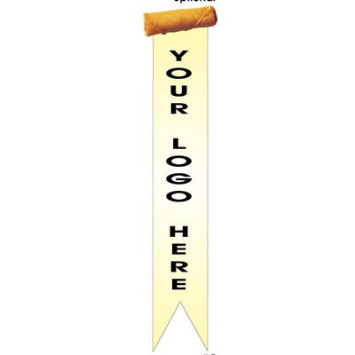 Egg Roll Bookmark w/ Black Back