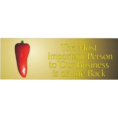 Red Chili Pepper Panoramic Photo Hand Mirror (1 5/8"x4 5/8")