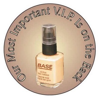 Base Foundation Hand Mirror (2½" Diameter)