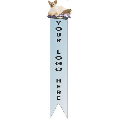 Balinese Cat Bookmark w/ Black Back
