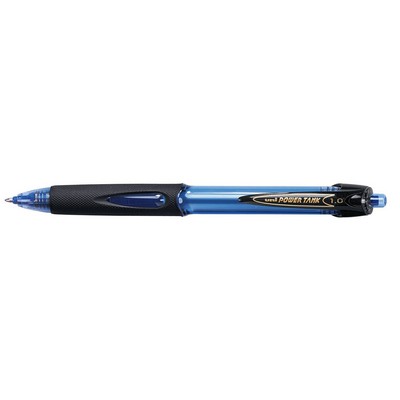 uni-ball® Power Tank RT Blue Pen w/Blue Ink Retractable Ballpoint Pen