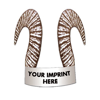 Pre-Printed Ram Horns Headband