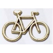 Stock Tools and Equipment Lapel Pins (Bicycle)