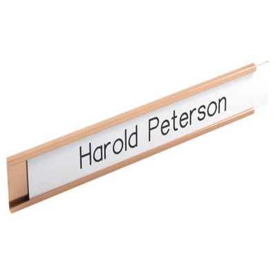 Wall Plate Holder - 2" x 8" x 1/8"
