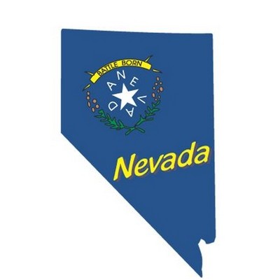 Nevada Battle Born Magnet w/ Full Magnetic Back (10 Square Inch)
