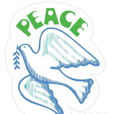 Peace Dove Maxi Magnet (3 Square Inch)