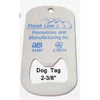 Dog Tag Bottle Opener