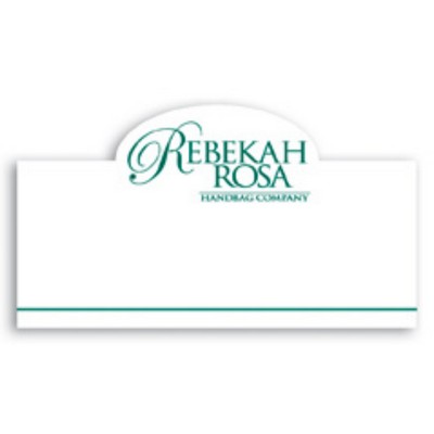 Laminated Name Badge (1.75"X3.125") Rectangle W/Bump - No personalization included