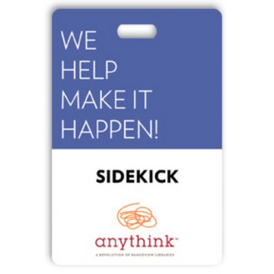 USA Made Laminated Event Tag (2.5"x3.75")