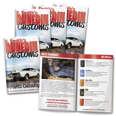 28-page (5.5x8.5) Booklet, Brochure or Catalog