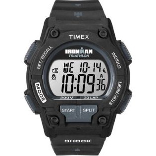 Timex® Ironman Black Endure Shock 30 Lap Full-Size Watch