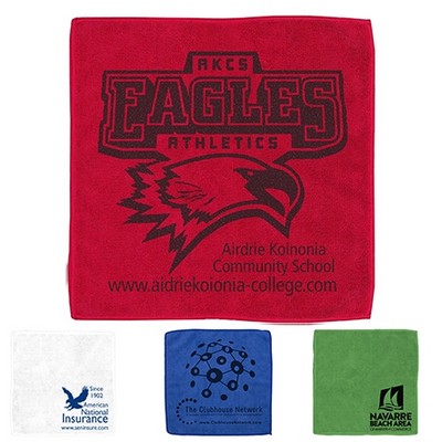 5"x 5" "The Chamarel" Recycled RPET Full Color Import Air Ship Microfiber Cloth & Screen (Overseas)