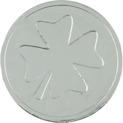 Chocolate Four Leaf Clover Coin