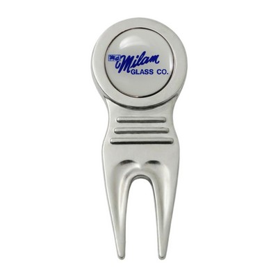 Spring Repair Tool Nickel w/ColorQuick 1" Ball Marker