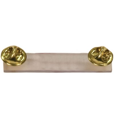 Name Badge - Back Attachment - 2 Post Clutch Glued