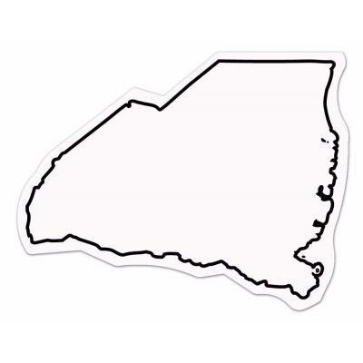 South Carolina State Shape Magnet - Full Color