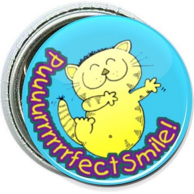 Kids - Puuuurrrrrrfect Smile - 1'' Round Button