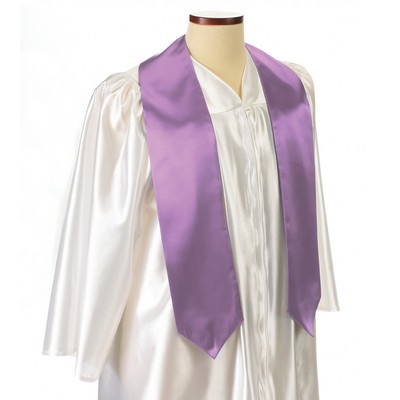 Lavender Purple 72" Graduation Stole