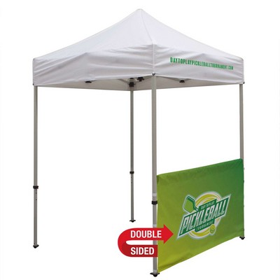 6' Deluxe Tent Half Wall Kit (Dye Sublimated, 2-Sided)