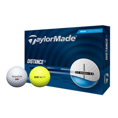 TaylorMade® Distance+ Golf Balls (Dozen)