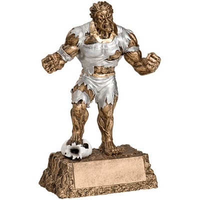 Monster Soccer Resin - 6 3/4" Tall