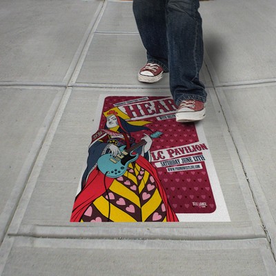 EZ STIK™ Floor Textured (Adhesive Graphic) 24"x36"