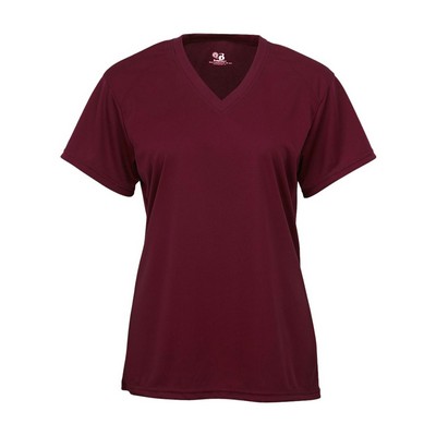 Badger Sport Ladies B-Core V-Neck Tee
